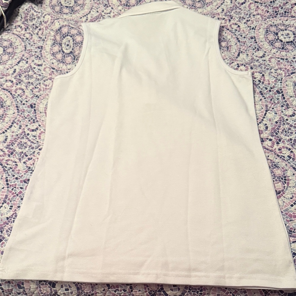 Women's Ariat Sleeveless Polo Shirt - Picture 4 of 5